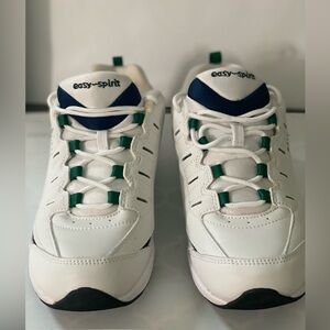 Easy Spirit women White and Green Sneakers
